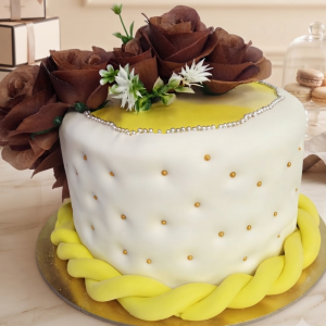 Gâteau d'Anniversaire Élégance "Chocolat & Soleil"